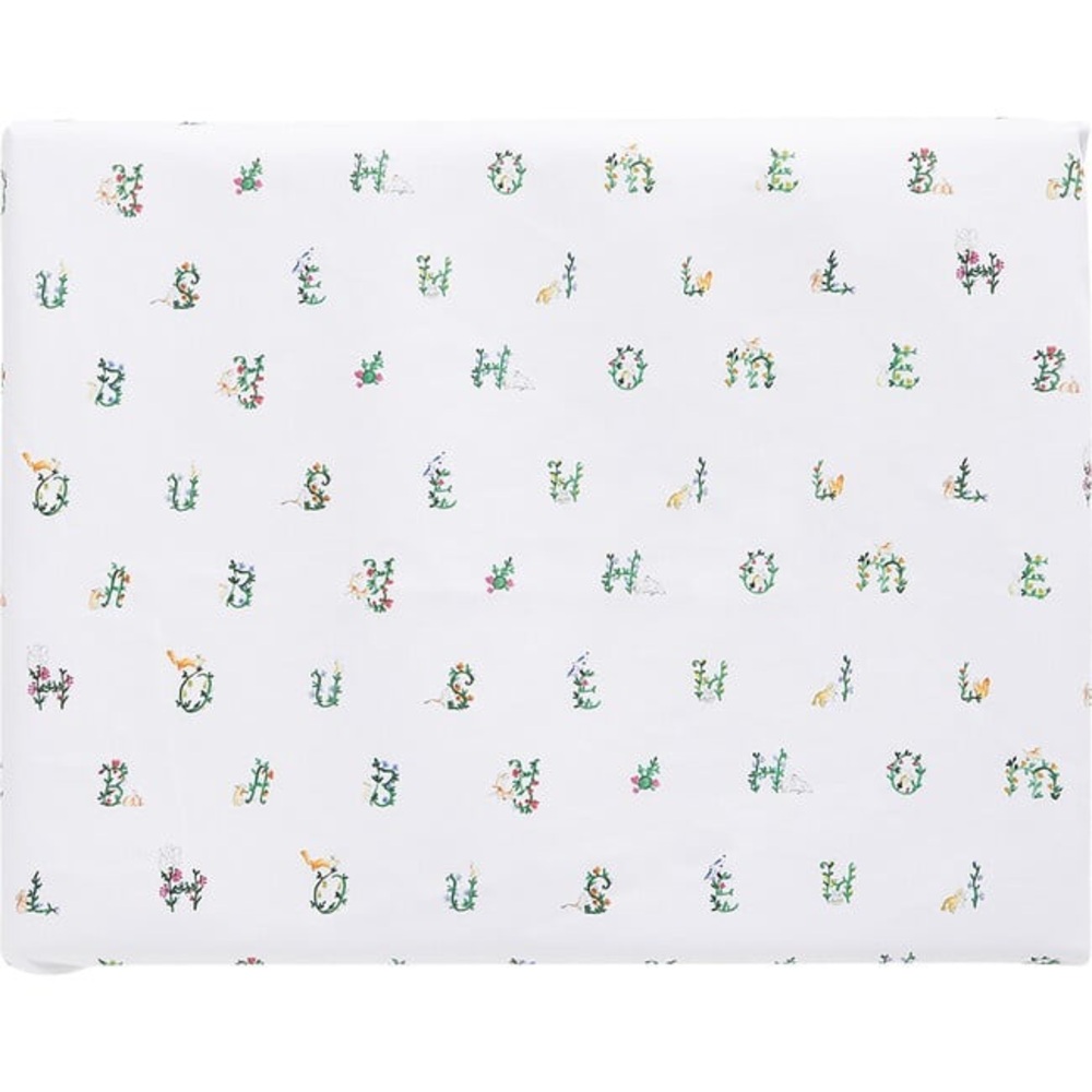 Hill House Home Crib Sheet, Alphabet Print - Never Used